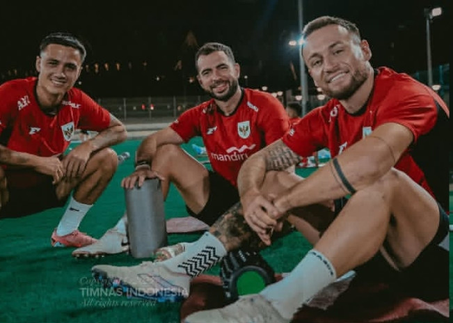 Ilustrasi pemain keturunan yang masuk dalam skuad Timnas Indonesia. [Instagram]